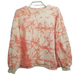 Rachel Comey x Target Tie Dye Pullover Sweatshirt French Terry Marble Print